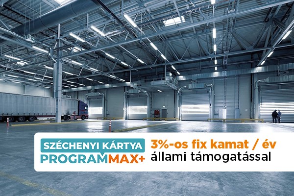 Széchenyi Lízing MAX+ állami támogatással