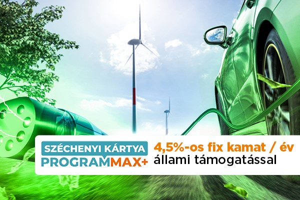 Széchenyi Lízing Max+ elektromos személyautó