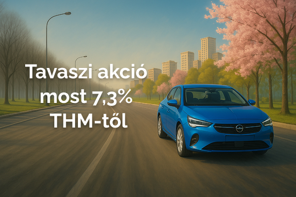 Tavaszi akció – személy- és kishaszongépjármű